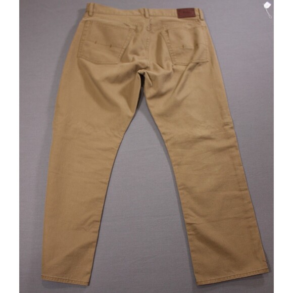 Polo Ralph Lauren Jeans Mens 867 Classic Brown denim Jeans Pony cotton 36" X 30" - Picture 8 of 12